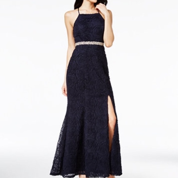 Trixxi Dresses & Skirts - Navy blue prom dress